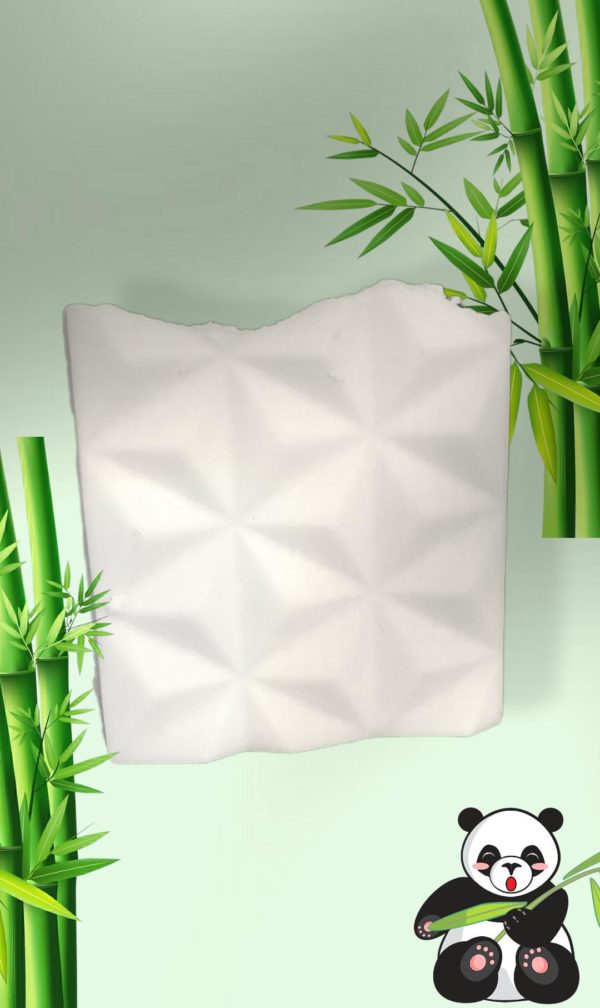 Tablette parfumée avec design esthétique avec des bambous et un panda